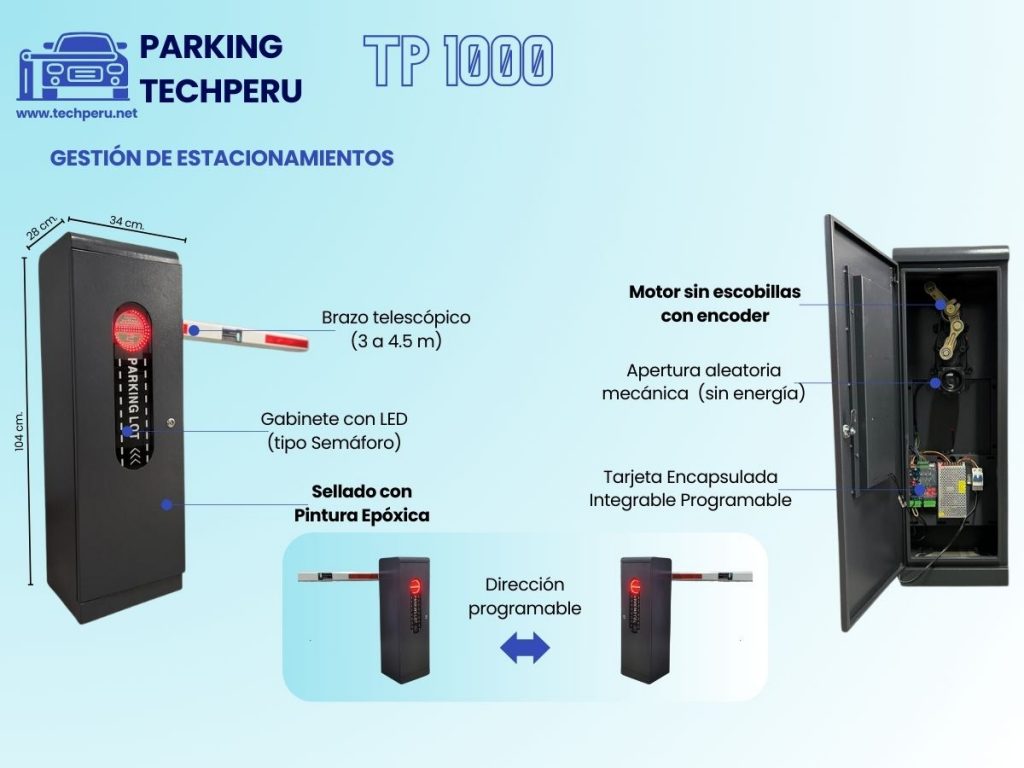 Barreras Vehiculares Automaticas precio PERU